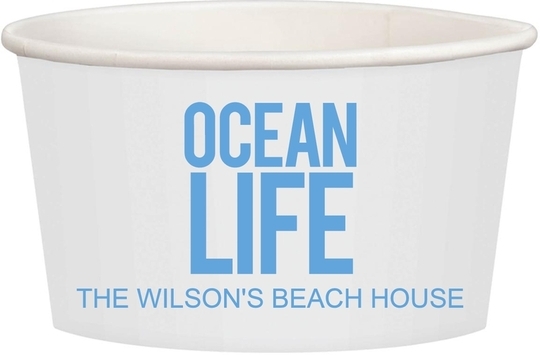 Ocean Life Treat Cups
